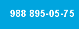 988 895-05-75 988 895-05-75